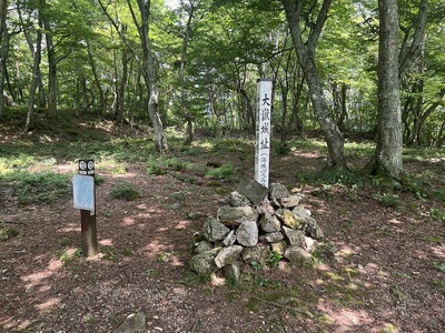 大嶽城跡(小谷山　山頂)