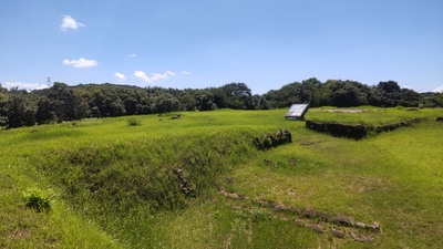 堀秀治陣跡（本曲輪虎口）