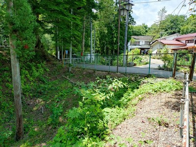 本丸と二の丸をつなぐ土橋