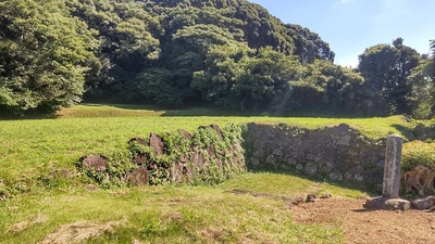 前田利家陣跡（石垣の虎口）