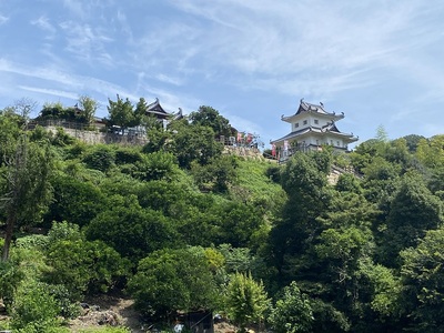 因島水軍城遠景