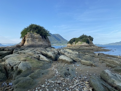 古城島の北側