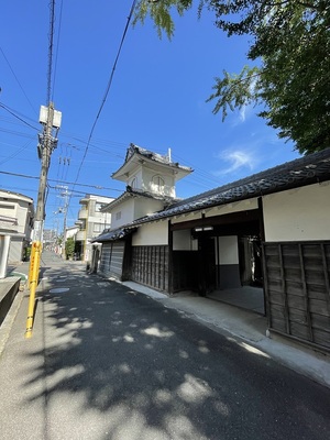 難宗寺の通り