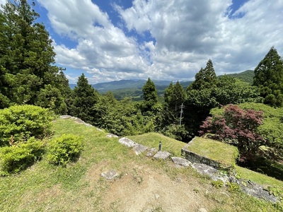 天守址からの風景