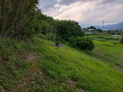 主郭北側の城塁