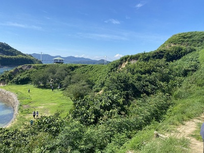 東南出丸からの眺望(北側)