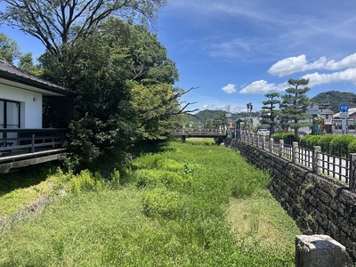 城南東側の外堀跡