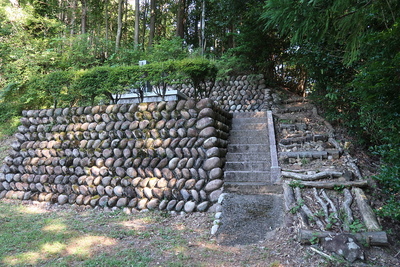 中山城 登山口