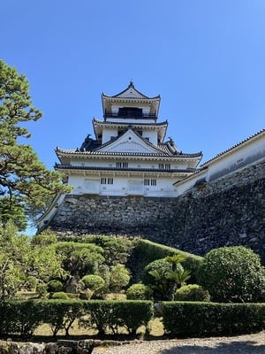 天守　詰門側から