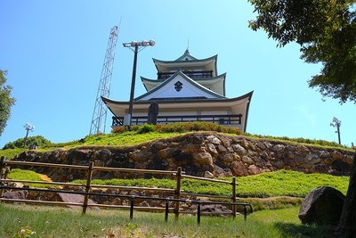 主郭石垣（西側）