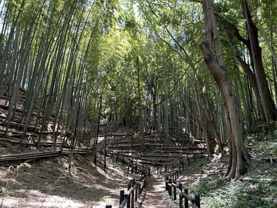 本丸下空堀