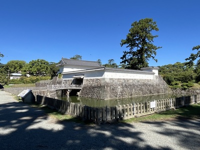 住吉橋と銅門(あかがねもん)