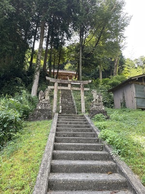 王子神社の参道