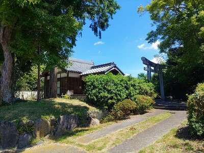 板東伊賀守神社（西側）