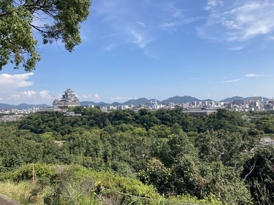 男山配水池公園からの眺望