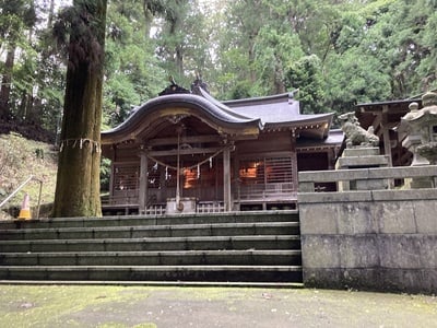 西金砂神社拝殿