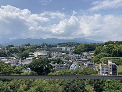 天守最上階より(箱根方面)