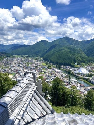 天守からの眺め