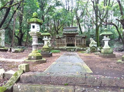 城内にある鹿島神社