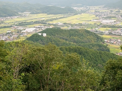 東山砦遠景