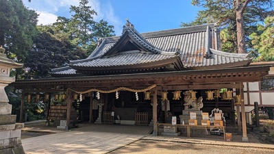 大宝八幡宮拝殿