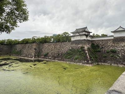 大阪城大手門城壁