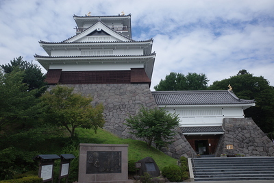 模擬天守（上山城郷土資料館）