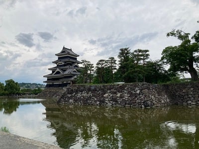 天守と月見櫓（南東から）