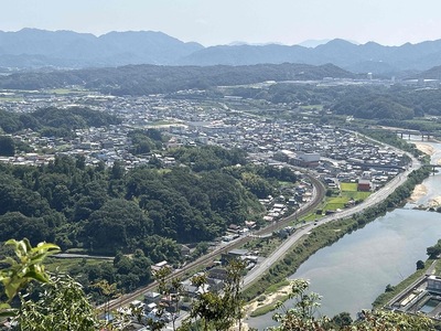 本丸あとからの風景