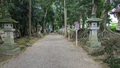 堀跡（総社宮参道）