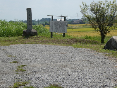 石碑と案内板