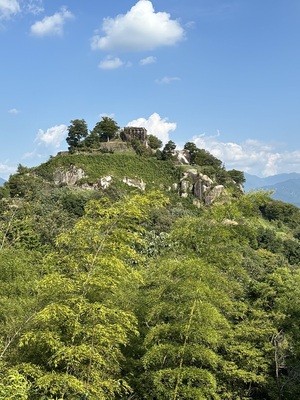 苗木城遠景