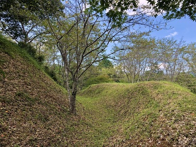 主郭北東下横堀