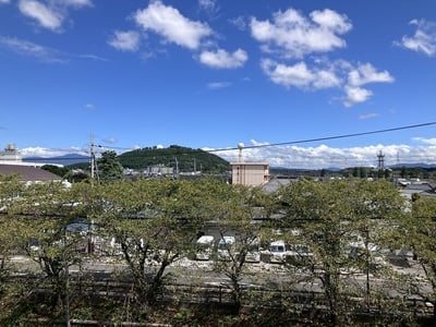 水口岡山城(水口城資料館櫓から)