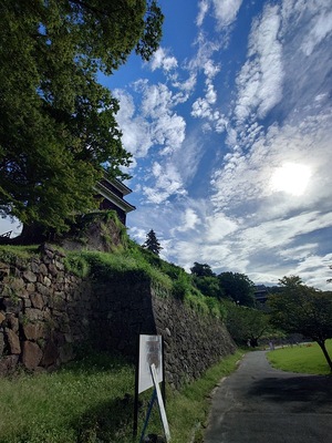 上田城　西櫓　南櫓