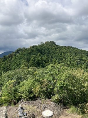 奥宮岩山から城域