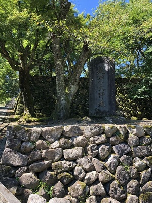 越前大野城城趾碑