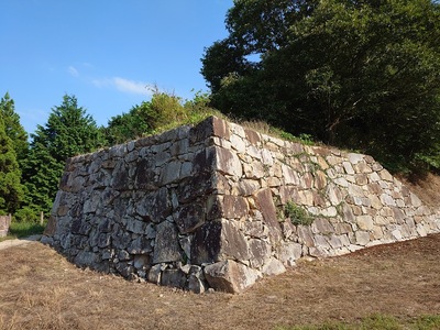 月山軍用道虎口の石垣其の壱