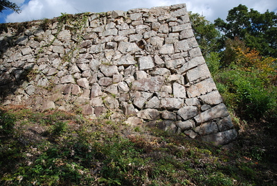 中太鼓の丸跡の石垣