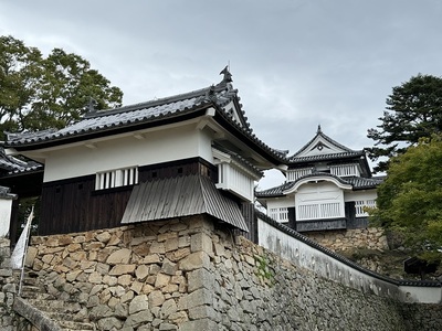 五の平櫓と天守