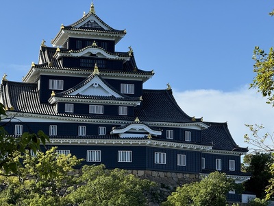 天守台と本丸石垣