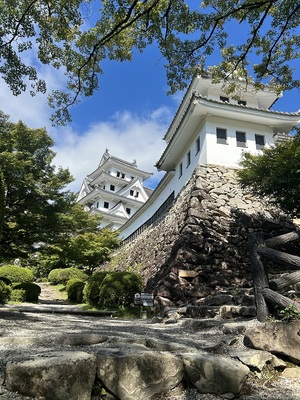 山道途中から