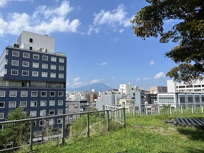 二の丸から見た岩手山