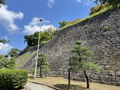 二の丸西面石垣