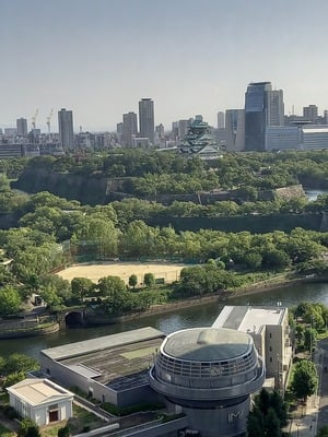 京橋　ツインタワーより