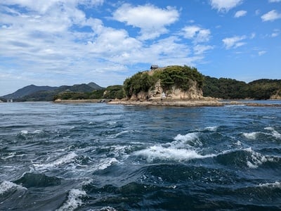 潮流と鯛崎出丸と能島