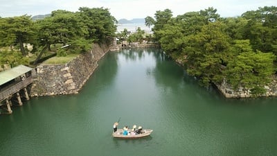 天守台から