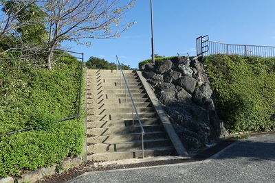 2郭の城塁跡