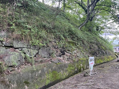 本丸跡外郭石垣