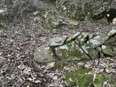 登山道の遺構